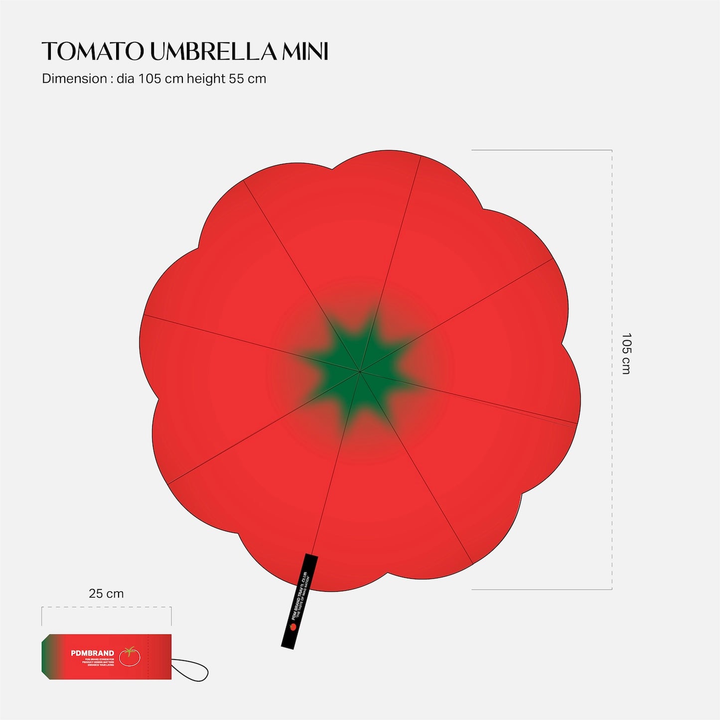 PDMG - TOMATO UMBRELLA