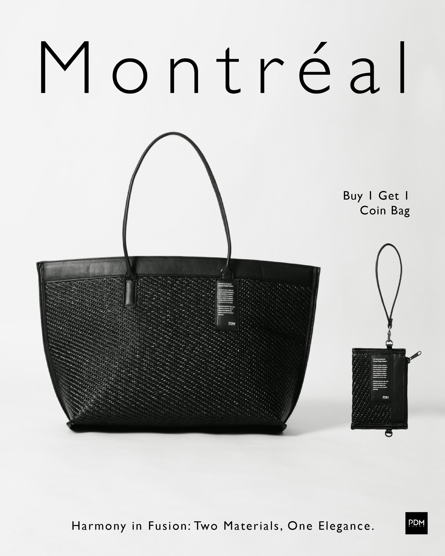 Montréal Handbag + Card holder
