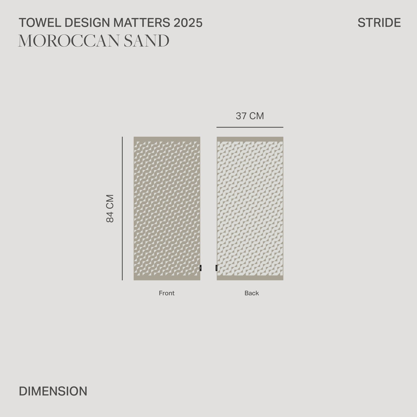 Towel Design Matter - Stride