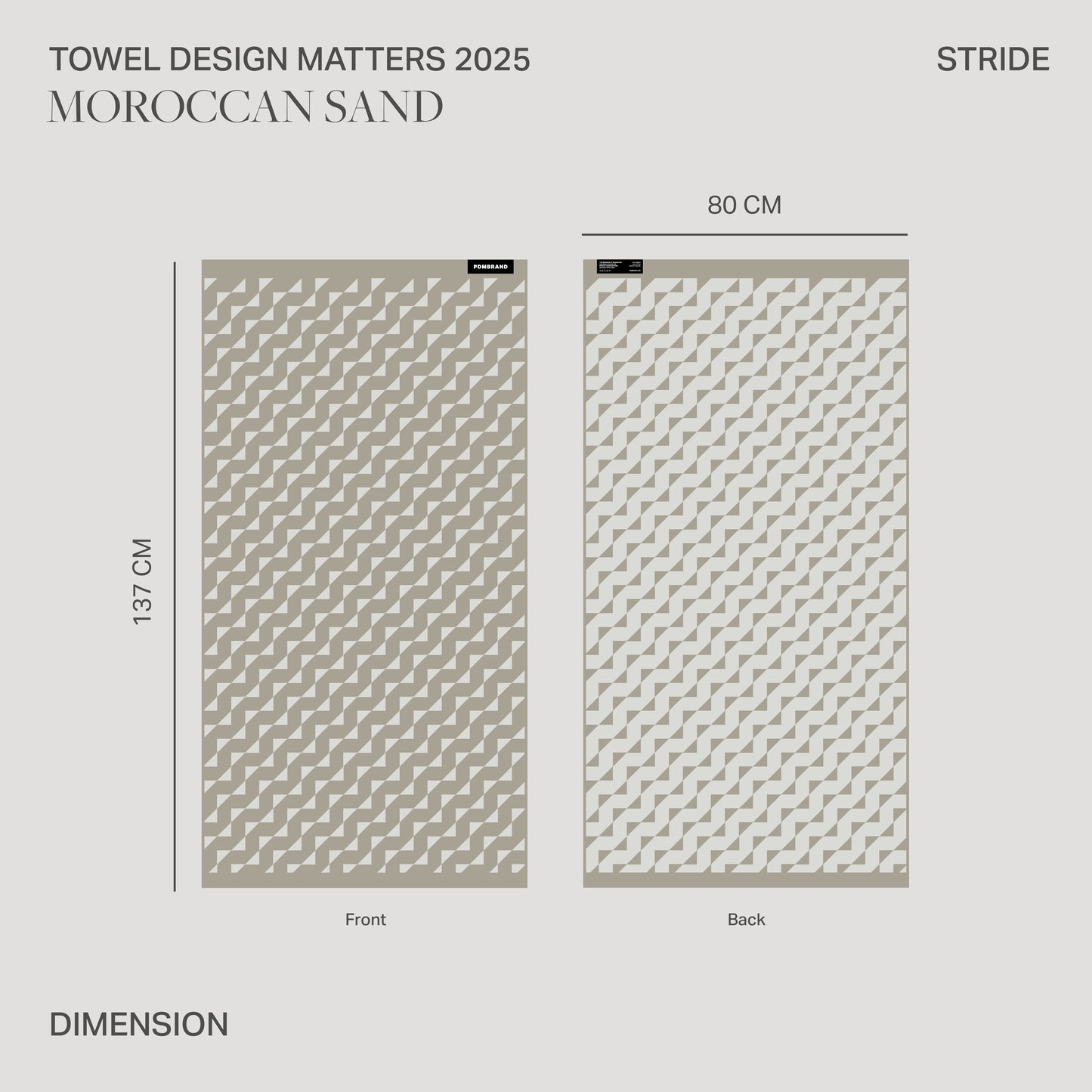 Towel Design Matter - Stride