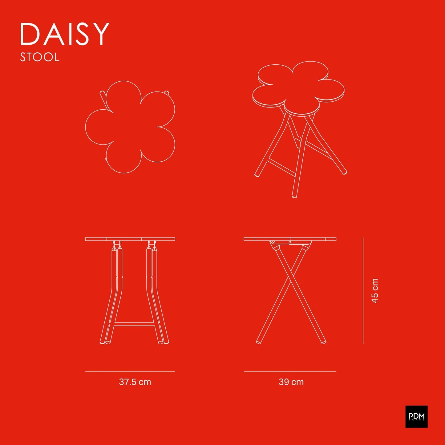 Daisy Stool (Pre-order)