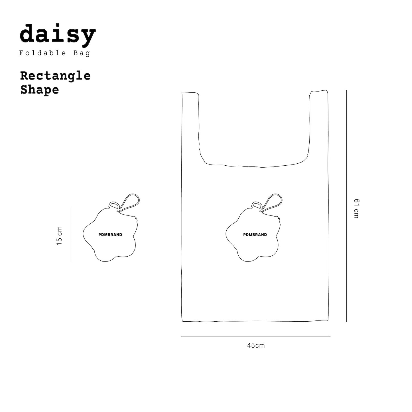 Daisy Foldable Bag
