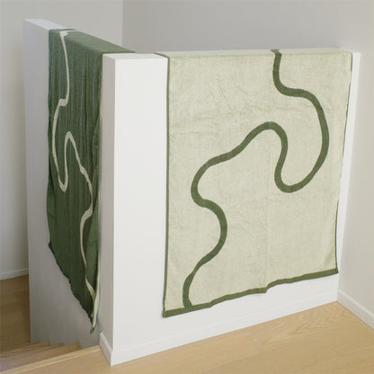 Towel Design Matter - Flume (Matcha)