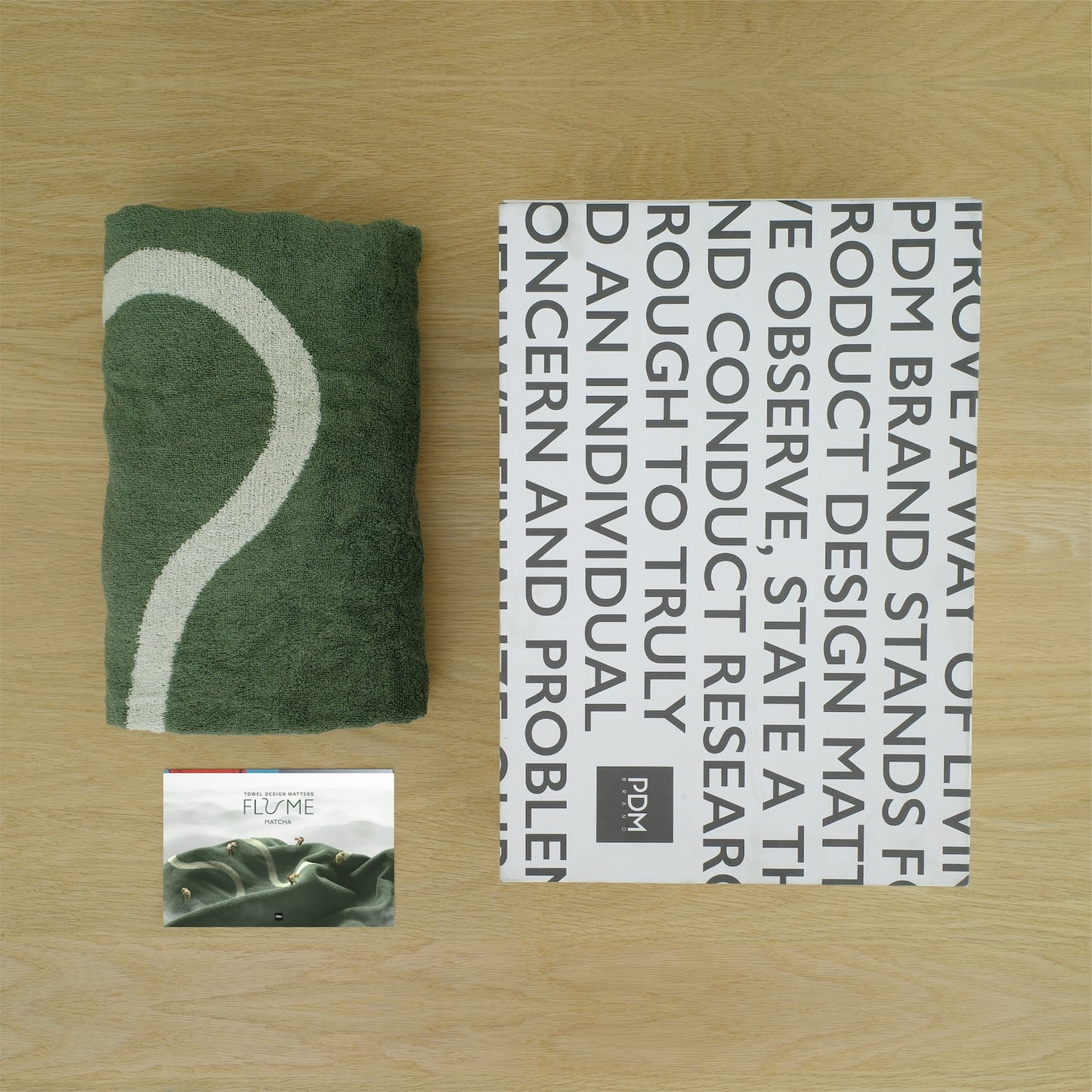 Towel Design Matter - Flume (Matcha)