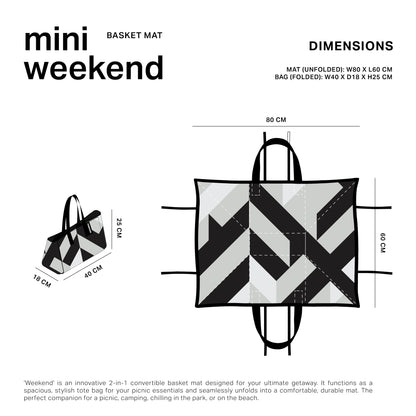 Weekend Basket Mat - Mini
