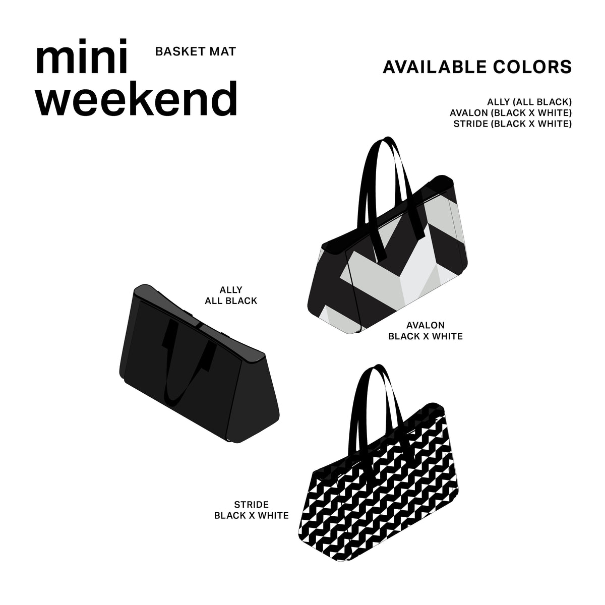 Weekend Basket Mat - Mini