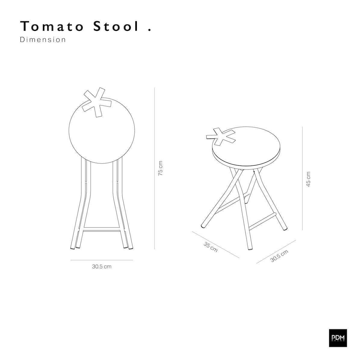 TOMATO Stool (Pre-order)