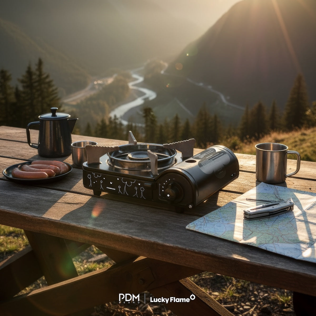 🔥 Dok Mai Fire – PDM x Lucky Flame (Portable Gas Cooker)