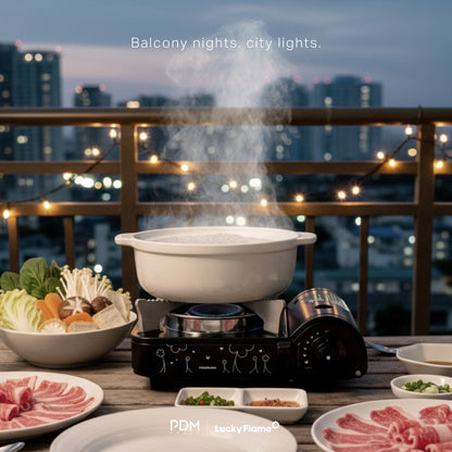 🔥 Dok Mai Fire – PDM x Lucky Flame (Portable Gas Cooker)