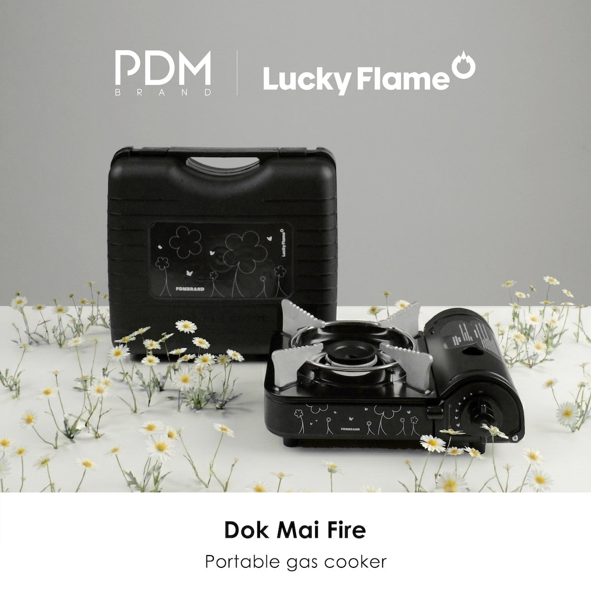 🔥 Dok Mai Fire – PDM x Lucky Flame (Portable Gas Cooker)
