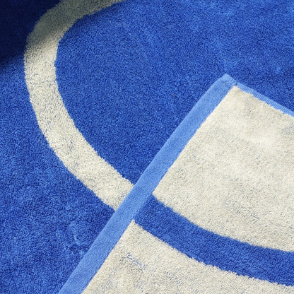 Towel Design Matter - Flume (Champagne x Cerulean Blue)
