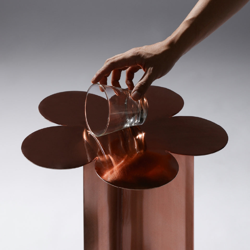 Daisy Side Table - Copper